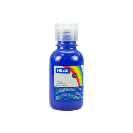 PINTURA TEMPERA AZUL MILAN 125 ML