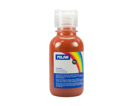 PINTURA TEMPERA MARRON MILAN 125ML