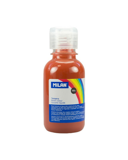 PINTURA TEMPERA MARRON MILAN 125ML