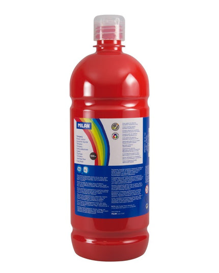 PINTURA TEMPERA BERMELLON MILAN 1000ML