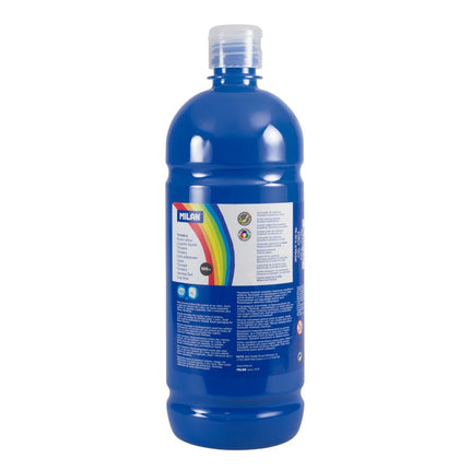 TEMPERA AZUL CYAN MILAN 1000ML