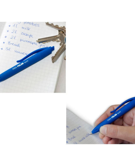 BOLIGRAFO MINI TOUCH AZUL MILAN