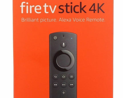 AMAZON FIRE STREAMING PLAYER TV STICK 4K/ALEXA VOICE BLACK