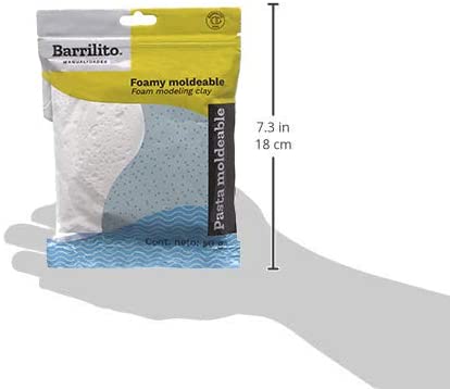 FOAMY MOLDEABLE BLANCO BARRILITO 50GR