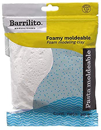 FOAMY MOLDEABLE BLANCO BARRILITO 50GR