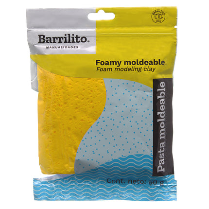 FOAMY MOLDEABLE AMARILLO BARRILITO 50GR