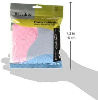 FOAMY MOLDEABLE ROSADO BARRILITO 50GR