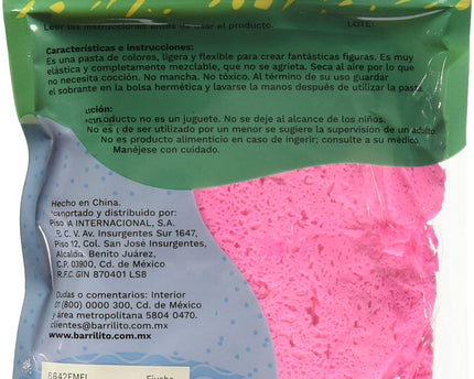 FOAMY MOLDEABLE FUCSIA NEON BARRILITO 50GR