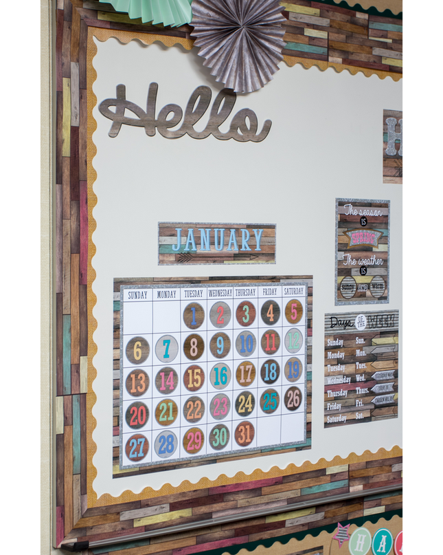 BULLETIN HOME SWEET CLASSROOM CALENDAR