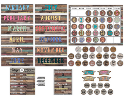 BULLETIN HOME SWEET CLASSROOM CALENDAR