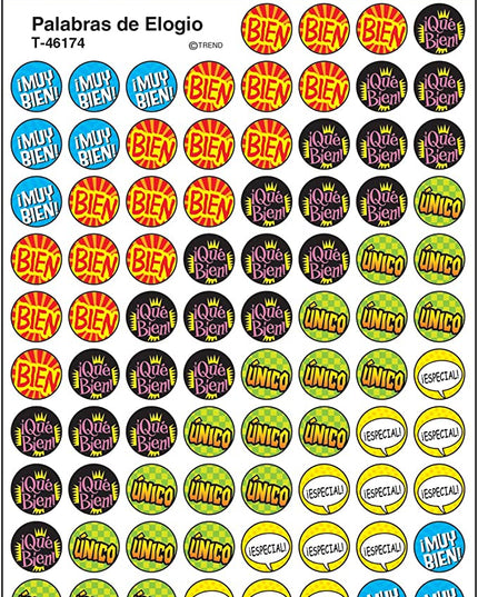 STICKER PALABRAS DE ELOGIO