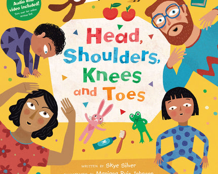 LIBRO HEAD, SHOULDERS, KNEES AND TOES W/ AUDIO AND VIDEO
