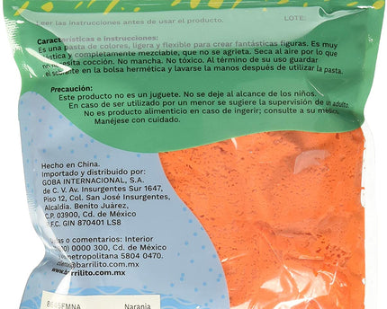 FOAMY MOLDEABLE NARANJA BARRILITO 50GR