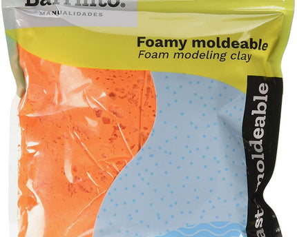 FOAMY MOLDEABLE NARANJA BARRILITO 50GR