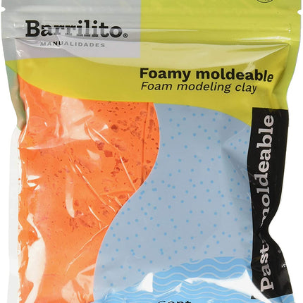 FOAMY MOLDEABLE NARANJA BARRILITO 50GR