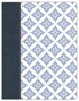 BIBLIA DE APUNTES BLANCO Y AZUL