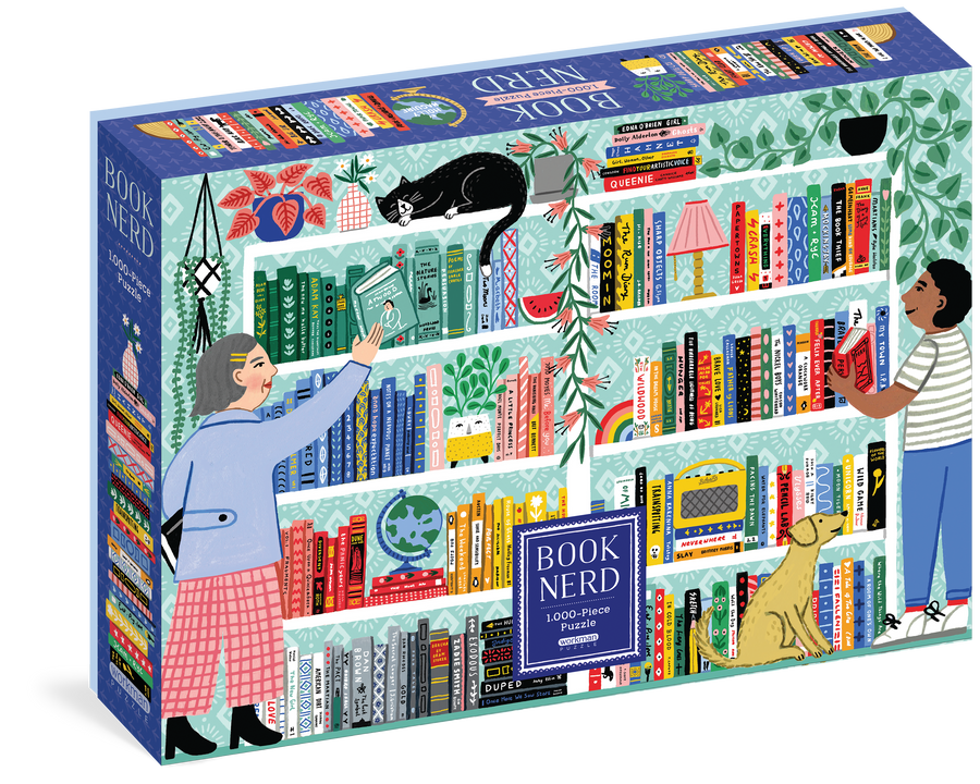ROMPECABEZA BOOK NERD 1,000-PIECE