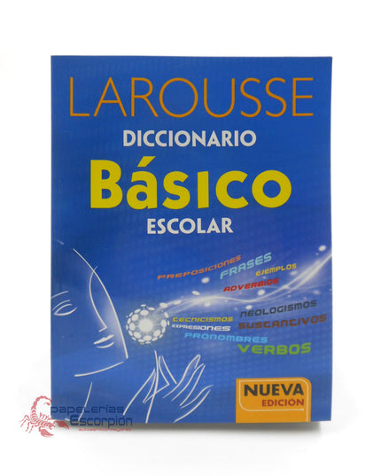 DICCIONARIO LAROUSSE BASICO AZUL