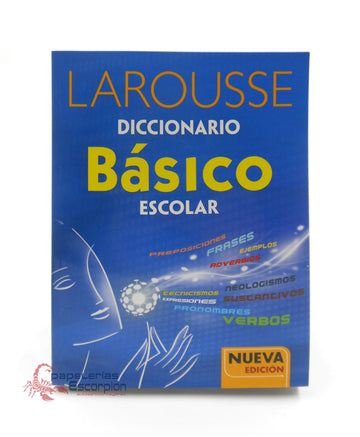 DICCIONARIO LAROUSSE BASICO AZUL