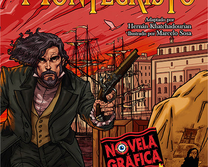 LIBRO EL CONDE DE MONTECRISTO - NOVELA GRAFICA
