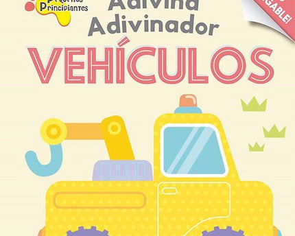LIBRO ADIVINA ADIVINADOR -VEHÍCULOS