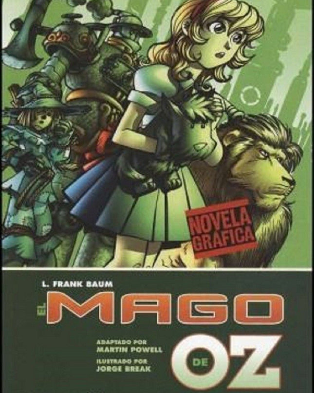 LIBRO EL MAGO DE OZ-NOVELA GRÁFICA