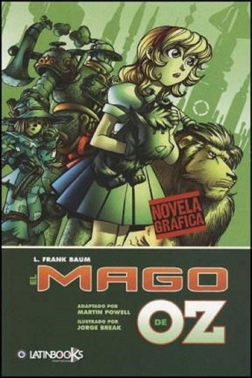 LIBRO EL MAGO DE OZ-NOVELA GRÁFICA