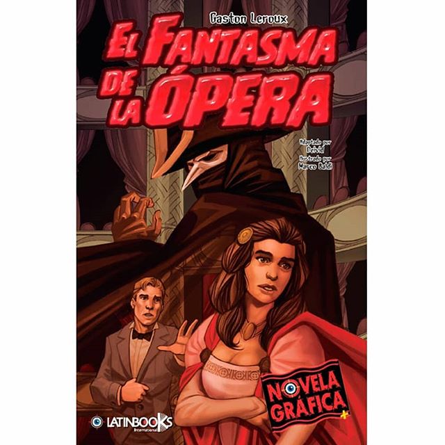 LIBRO NOVELAS GRÁFICAS - EL FANTASMA DE OPERA