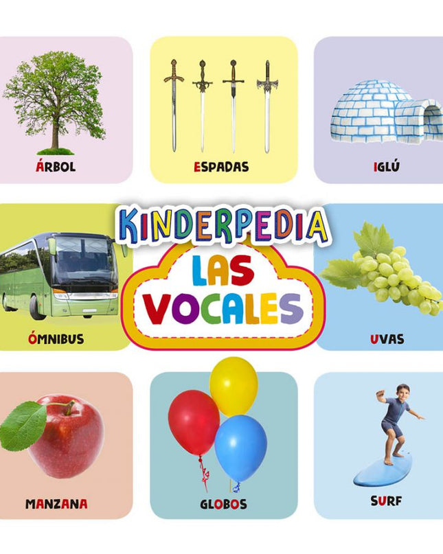 LIBRO KINDERPEDIA- LAS VOCALES
