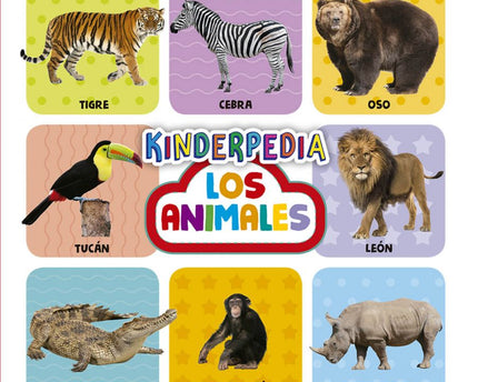 LIBRO KINDERPEDIA LOS ANIMALES