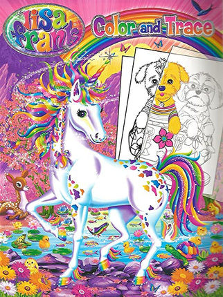 LIBRO DE COLOREAR LISA FRANK COLOR AND TRACE