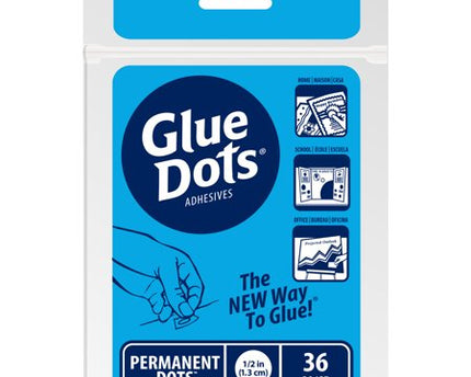 ADHESIVO PERMANENTE 36 PIEZAS-GLUE DOTS