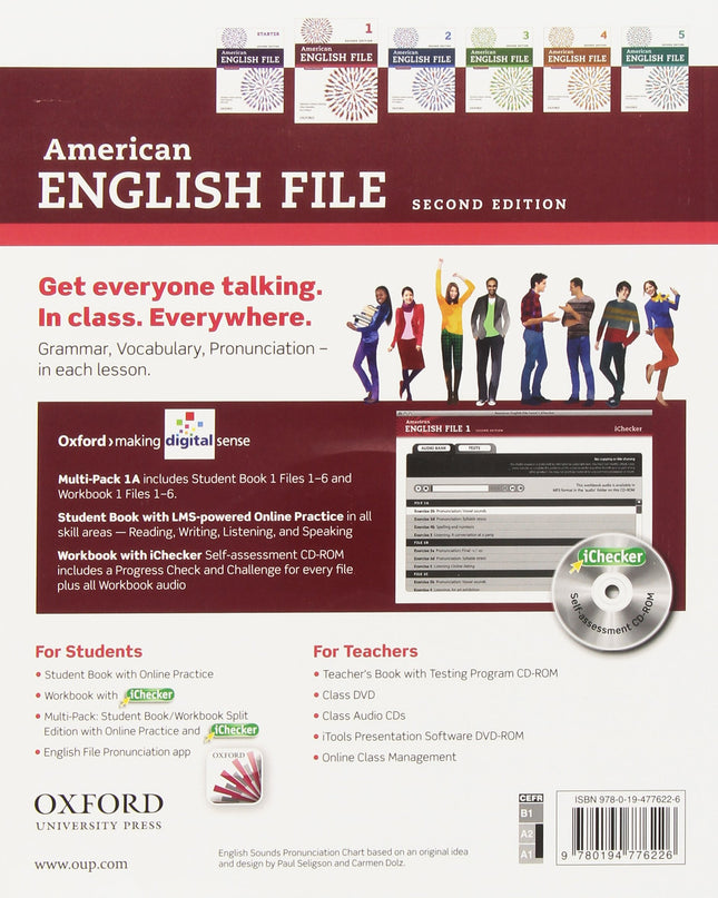 AMERICAN ENGLISH FILE 2E 1A MULTI PK