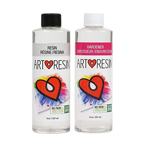 KIT DE RESINA Y ENDURECEDOR 16 OZ ARTRESIN