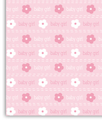 PAPEL DE REGALO BABY-NIÑA 19"X25"