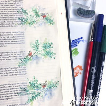 SELLO BIBLE FOLIAGE