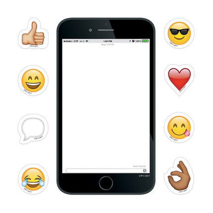 CUT-OUTS EMOJI SAMRT PHONE