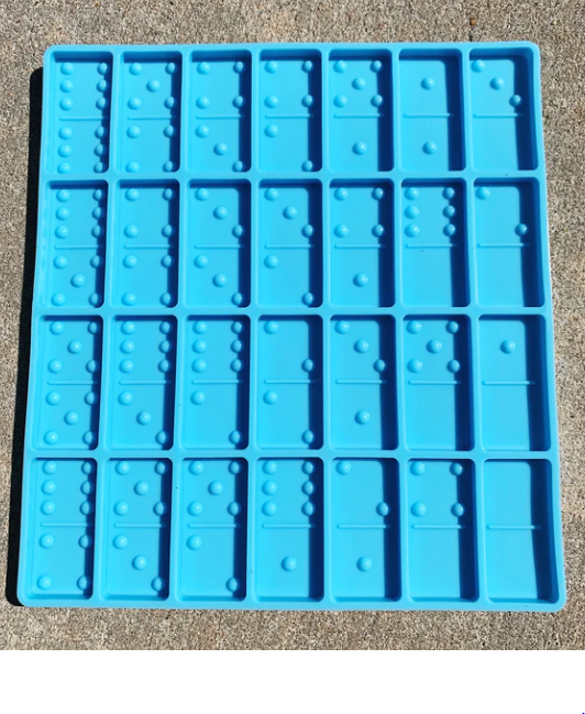 MOLDE DE SILICONA P/ DOMINO