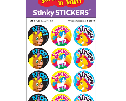 STICKER UNICORNS /TUTTI - FRUIT