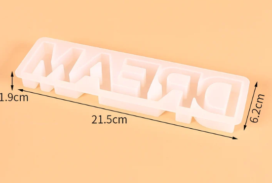 MOLDE DE SILICONA PALABRA DREAM