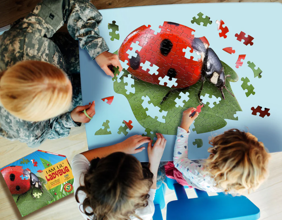 ROMPECABEZAS I AM LIL´ LADYBUG 100PC
