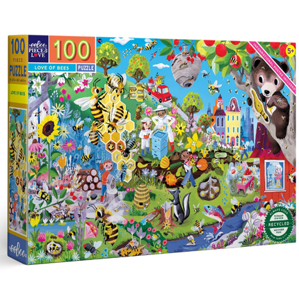 ROMPECABEZA LOVE OF BEES 100PZS