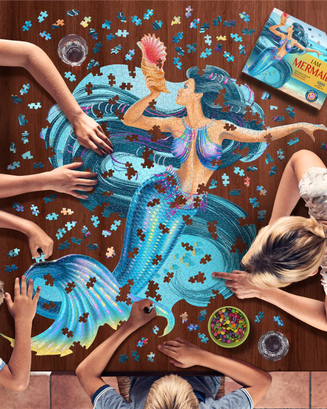 ROMPECABEZAS I AM MERMAID 1000PC