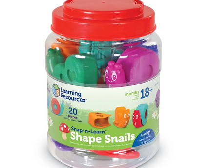 JUEGO SNAP N LEARN SHAPE SNAILS