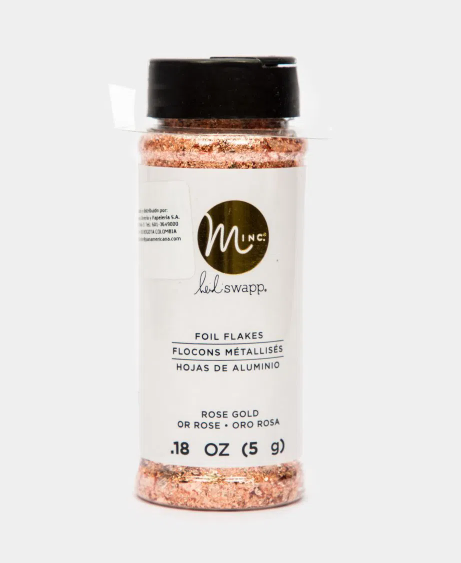 HOJAS DE ALUMINIO ROSE GOLD 18 OZ.