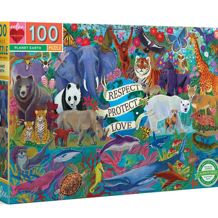 ROMPECABEZA PLANET EARTH 100PZS