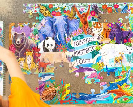 ROMPECABEZA PLANET EARTH 100PZS