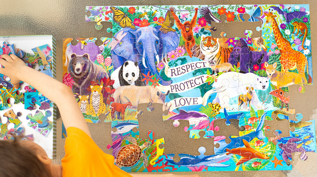 ROMPECABEZA PLANET EARTH 100PZS