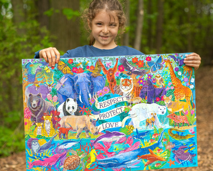 ROMPECABEZA PLANET EARTH 100PZS