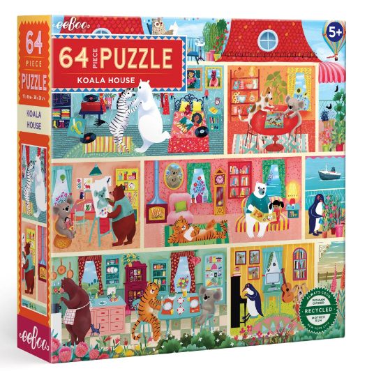 ROMPECABEZA KOALA HOUSE 64PZS
